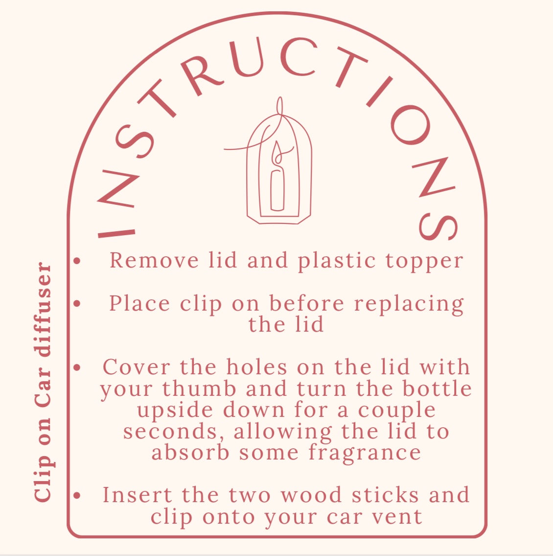 Clip on Car Diffuser