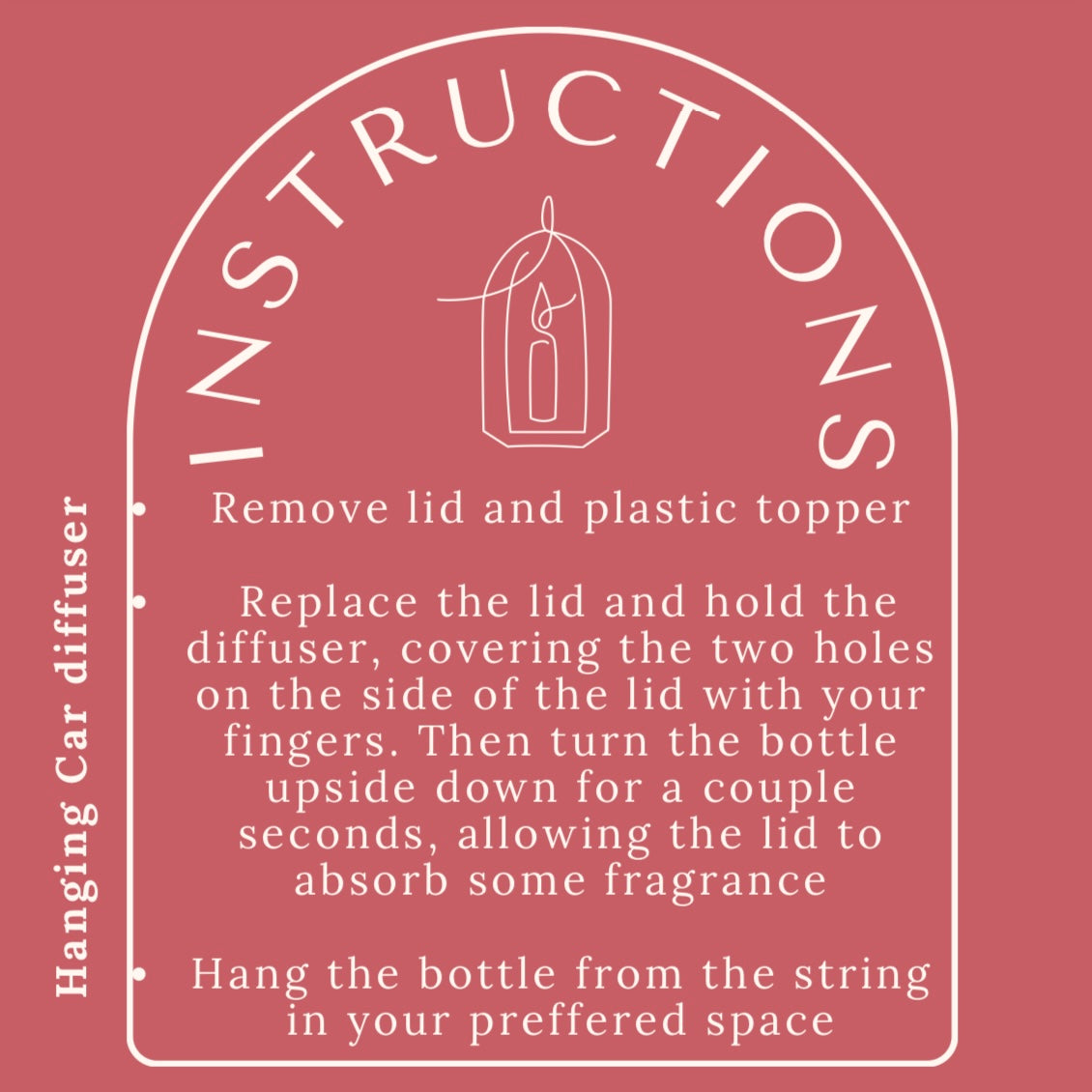 Hanging Car Diffuser