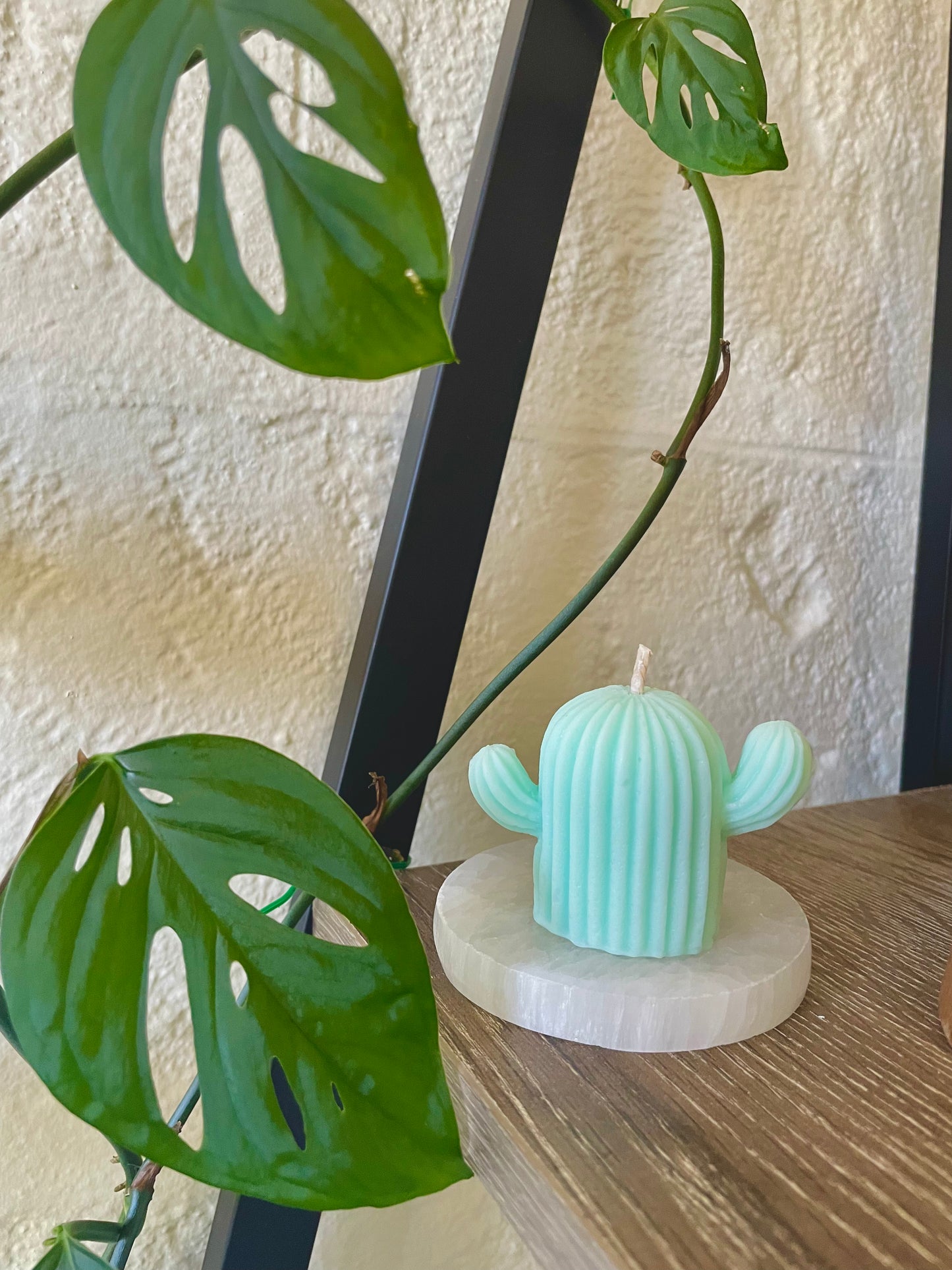 Cactus Pillar Candle
