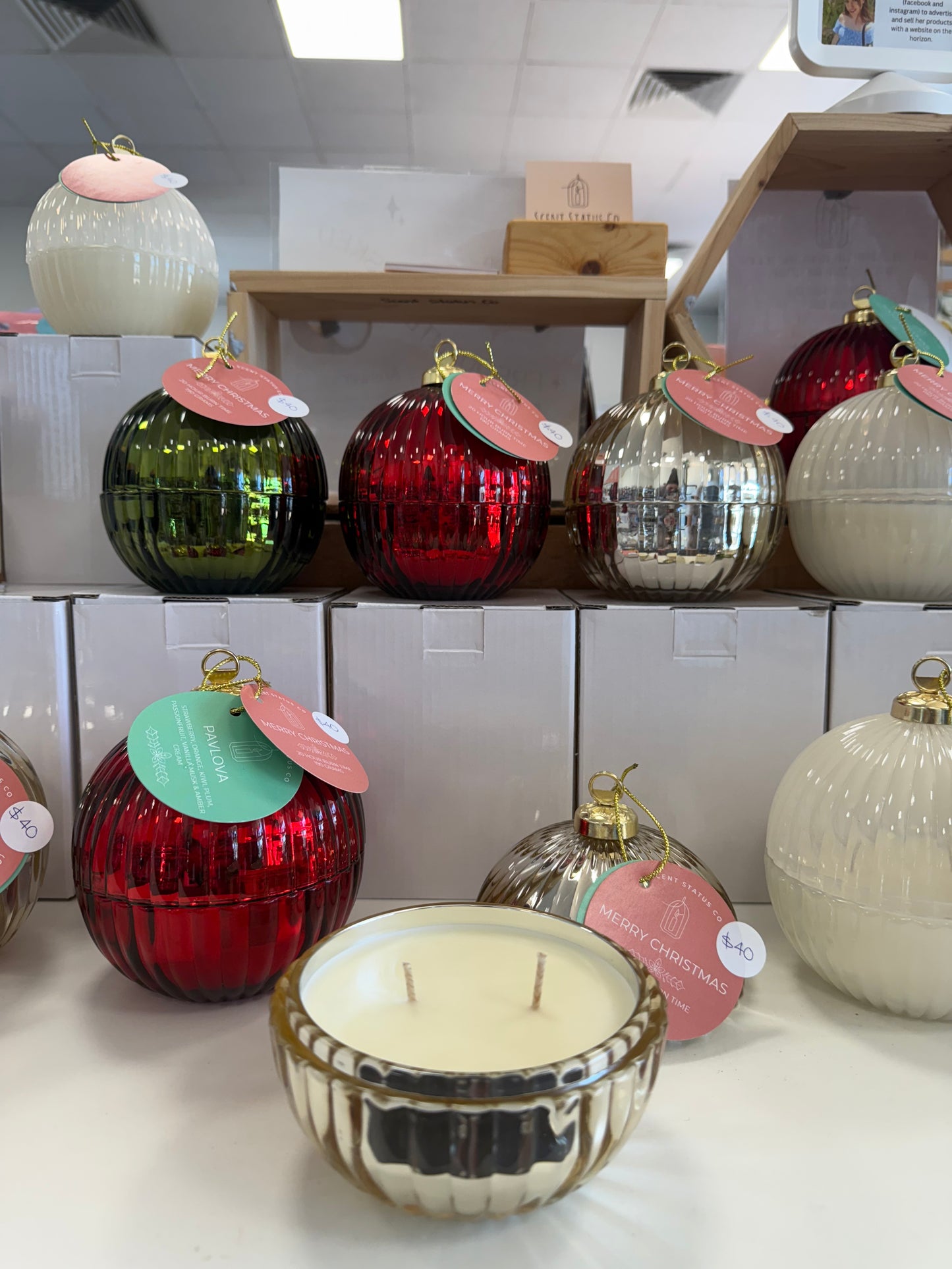Bauble Candles